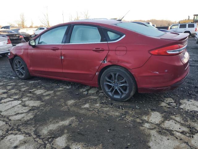  FORD FUSION 2018 Red