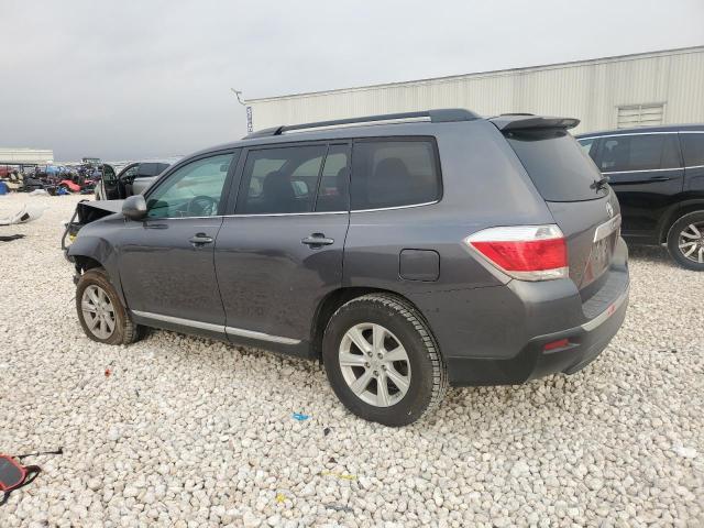  TOYOTA HIGHLANDER 2013 Угольный