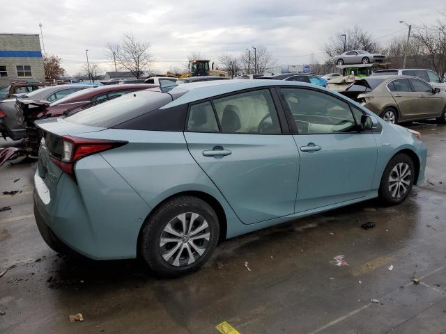  TOYOTA PRIUS 2021 Зеленый