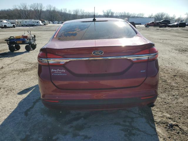  FORD FUSION 2017 Czerwony