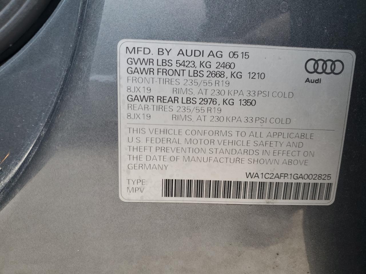 2016 Audi Q5 - Image 13