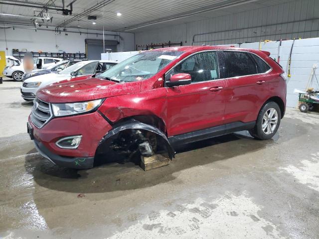  FORD EDGE 2018 Czerwony