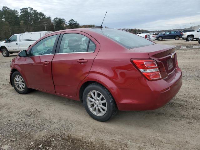  CHEVROLET SONIC 2017 Czerwony