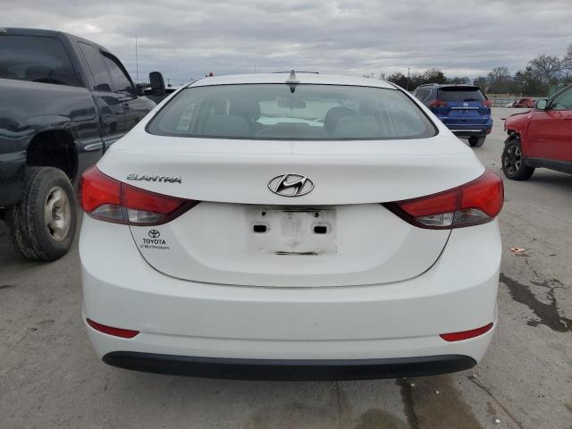 Sedans HYUNDAI ELANTRA 2014 Biały