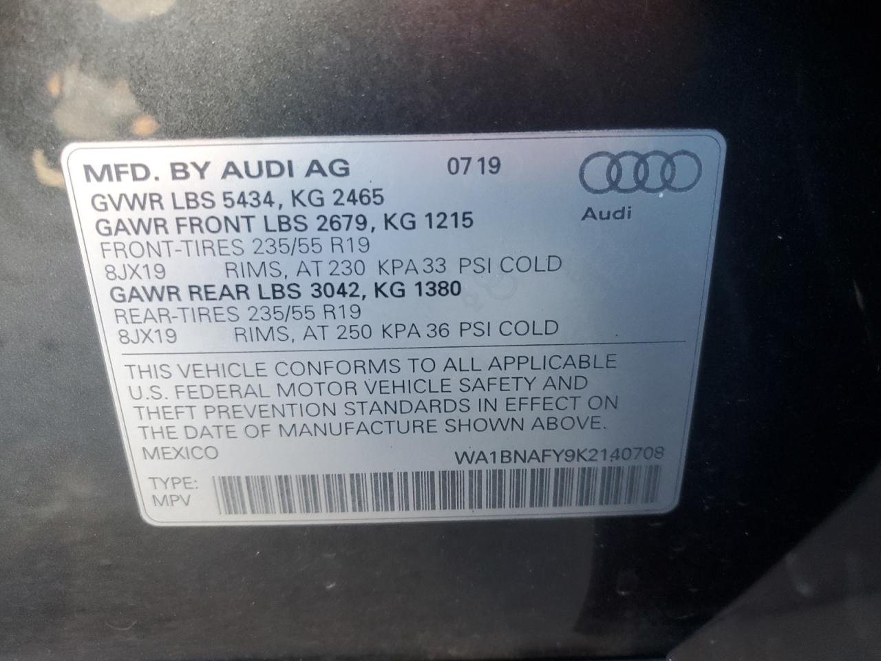 2019 Audi Q5 - Image 15