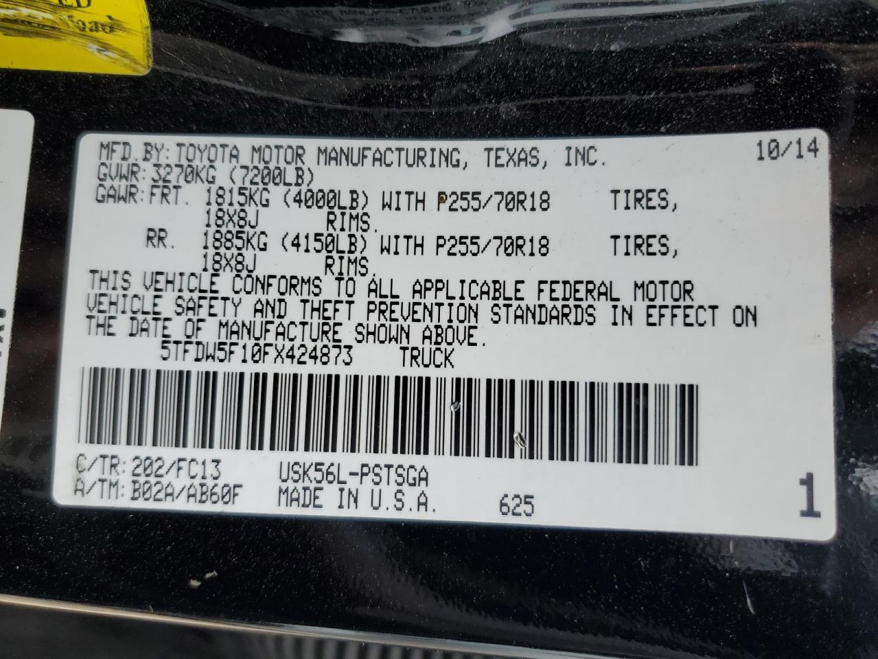 2015 Toyota Tundra - Image 12