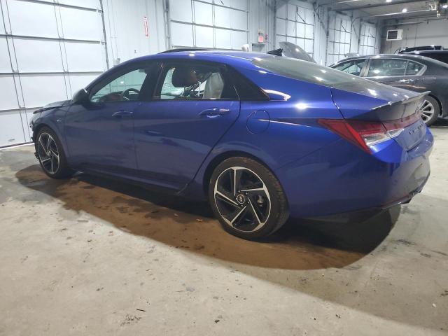  HYUNDAI ELANTRA 2023 Синий