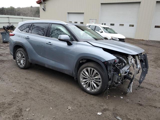  TOYOTA HIGHLANDER 2022 Granatowy