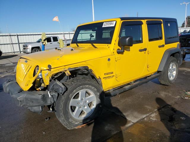  JEEP WRANGLER 2015 Złoty