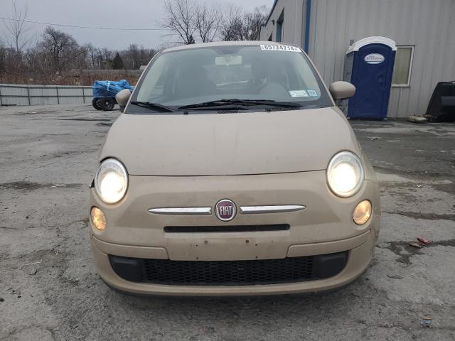  FIAT 500 2012 tan