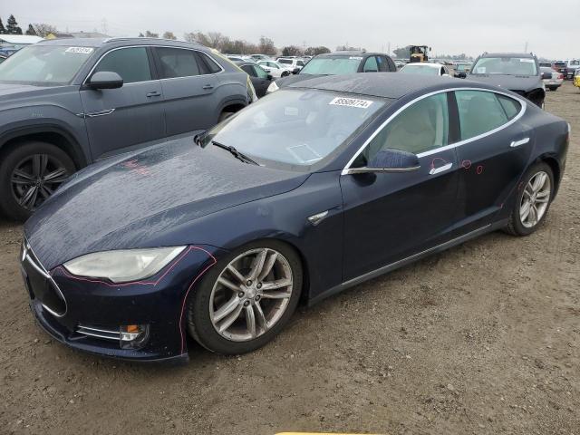  TESLA MODEL S 2015 Granatowy