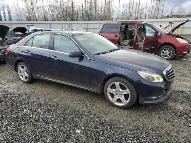  MERCEDES-BENZ E-CLASS 2014 Blue