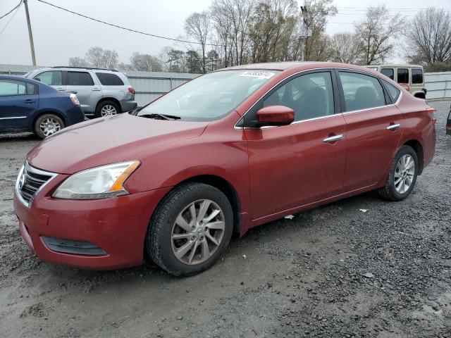  NISSAN SENTRA 2015 Czerwony