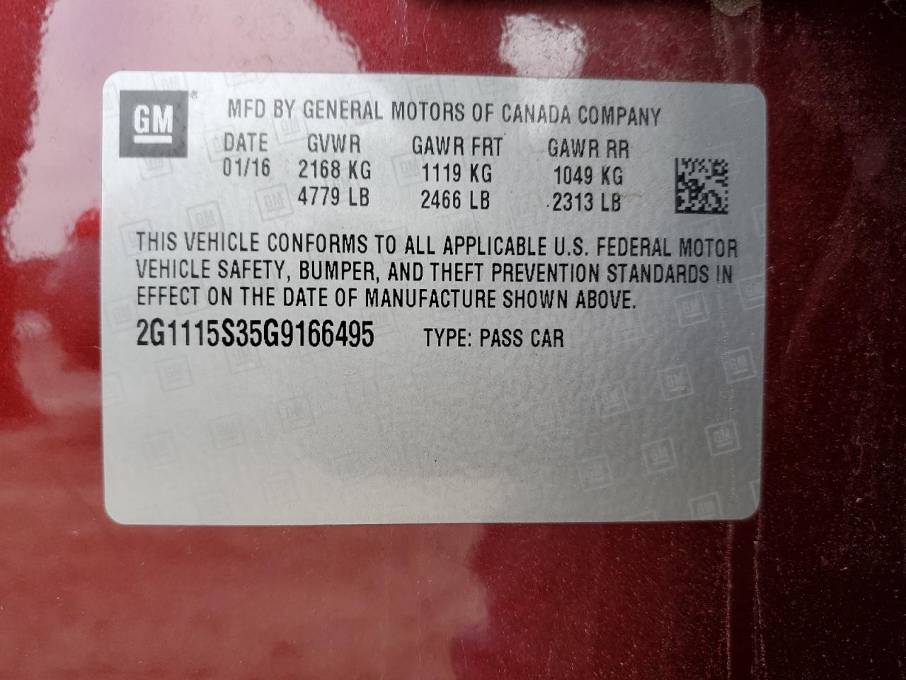 2016 Chevrolet Impala - Image 14