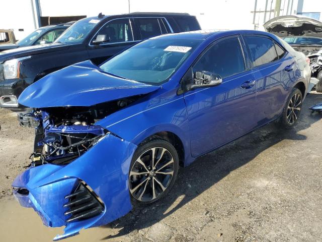  TOYOTA COROLLA 2019 Синий