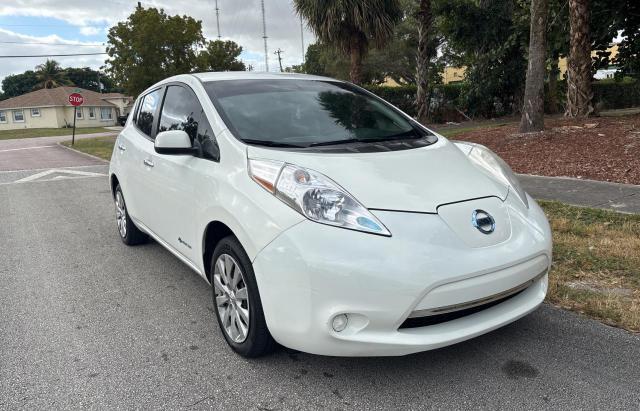 Hatchbacks NISSAN LEAF 2015 White