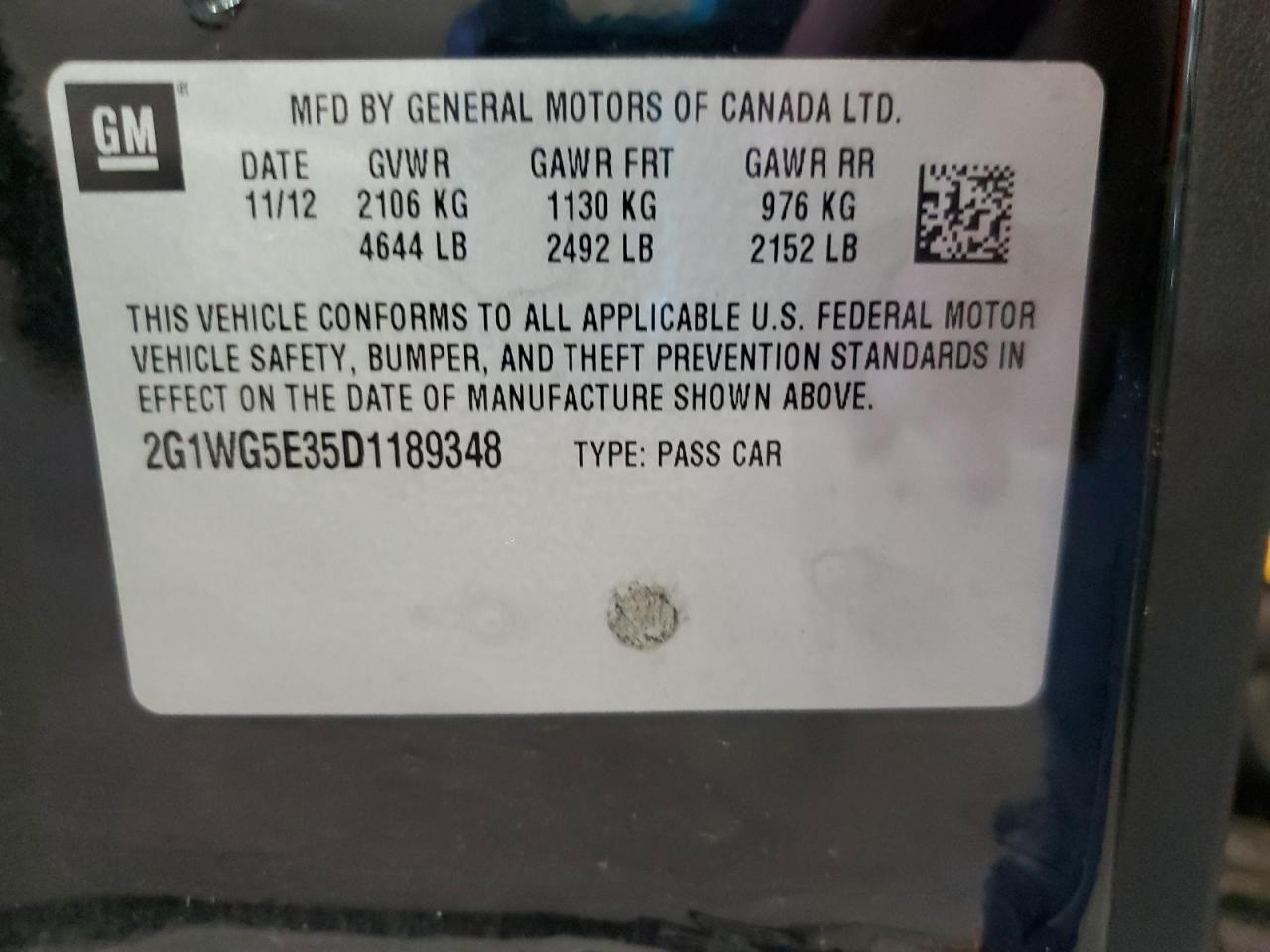 2013 Chevrolet Impala - Image 13