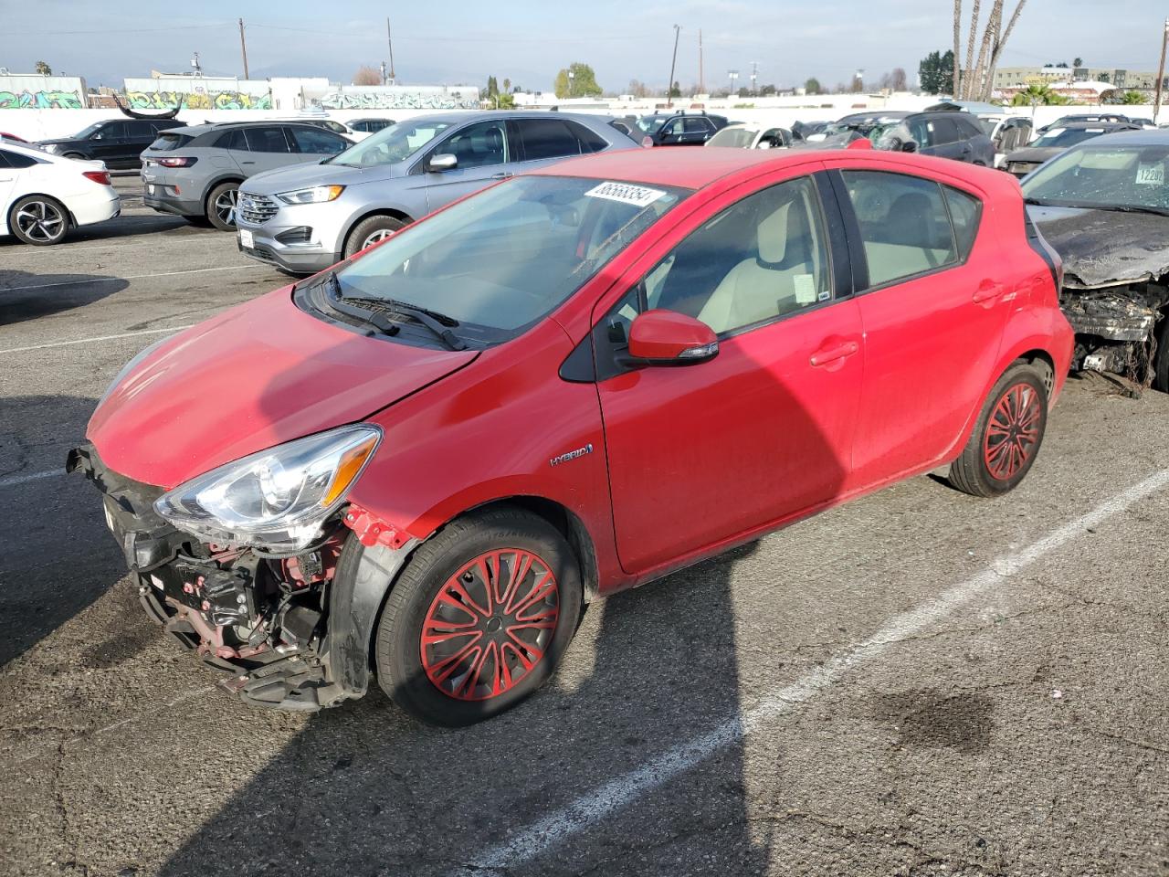 VIN JTDKDTB38G1133552 2016 TOYOTA PRIUS no.1