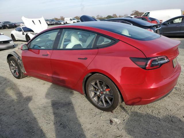  TESLA MODEL 3 2021 Красный