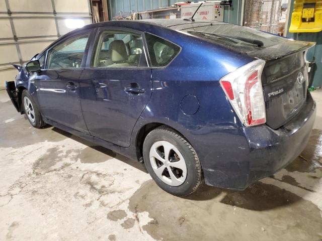  TOYOTA PRIUS 2014 Синий