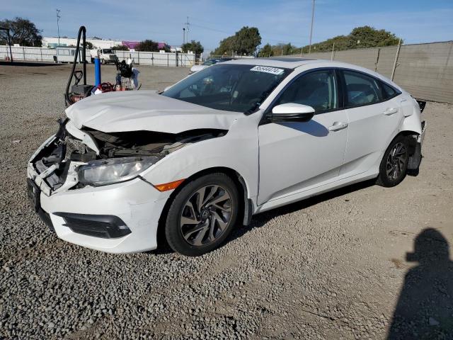  HONDA CIVIC 2016 White