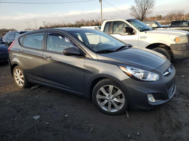 Hatchbacks HYUNDAI ACCENT 2012 Gray