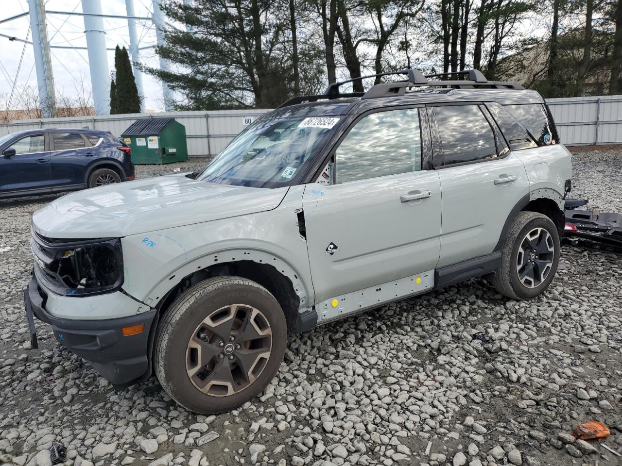 2023 Ford Bronco Sport Outer Banks VIN: 3FMCR9C66PRD69006 Lot: 86726524