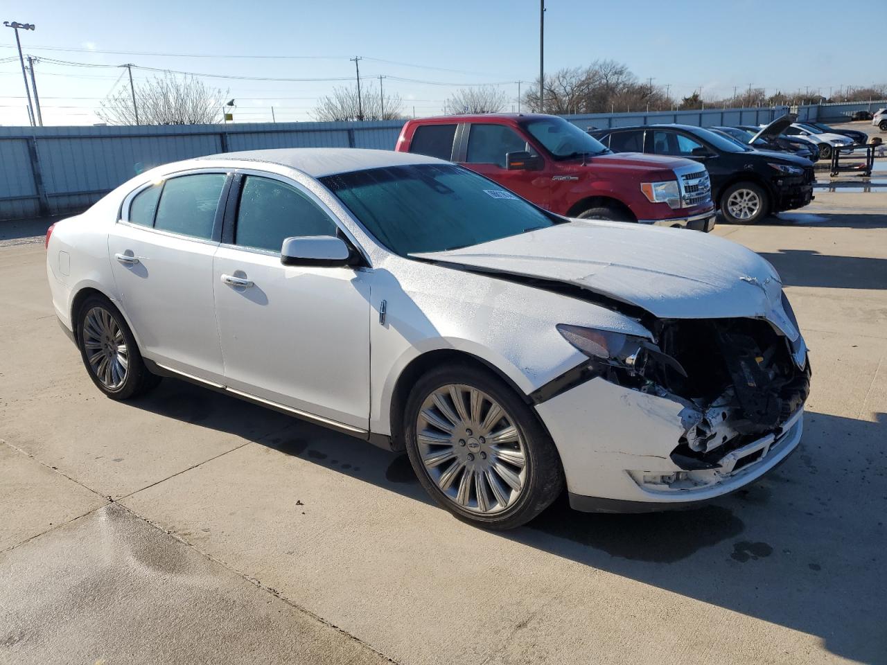 VIN 1LNHL9DK1EG606279 2014 LINCOLN MKS no.4