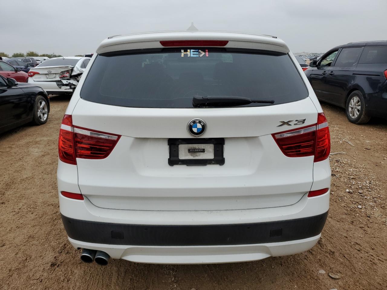 VIN 5UXWX9C53E0D16907 2014 BMW X3 no.6