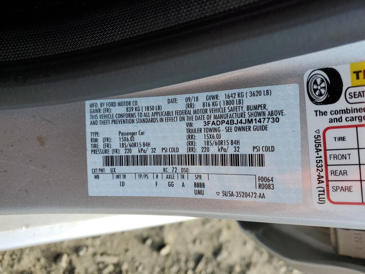 2018 Ford Fiesta - Image 12