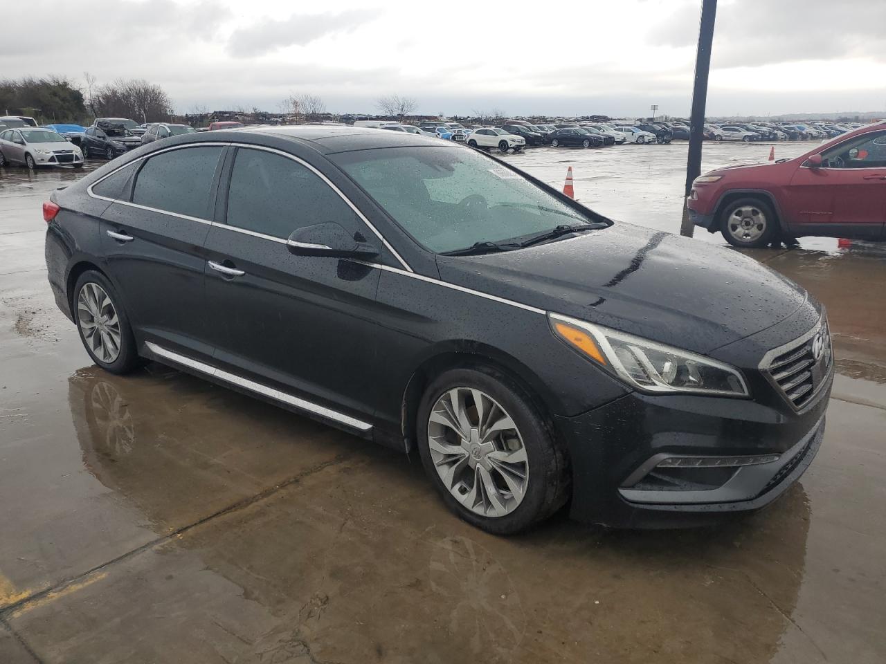 VIN 5NPE34AB4FH191521 2015 HYUNDAI SONATA no.4