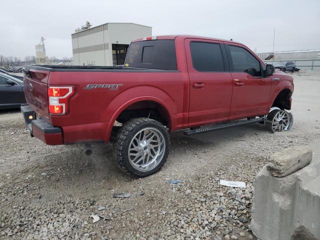  FORD F-150 2020 Red