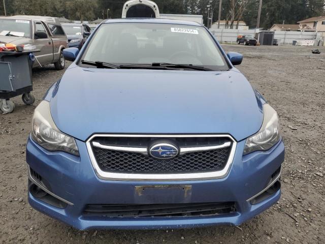  SUBARU IMPREZA 2016 Синий