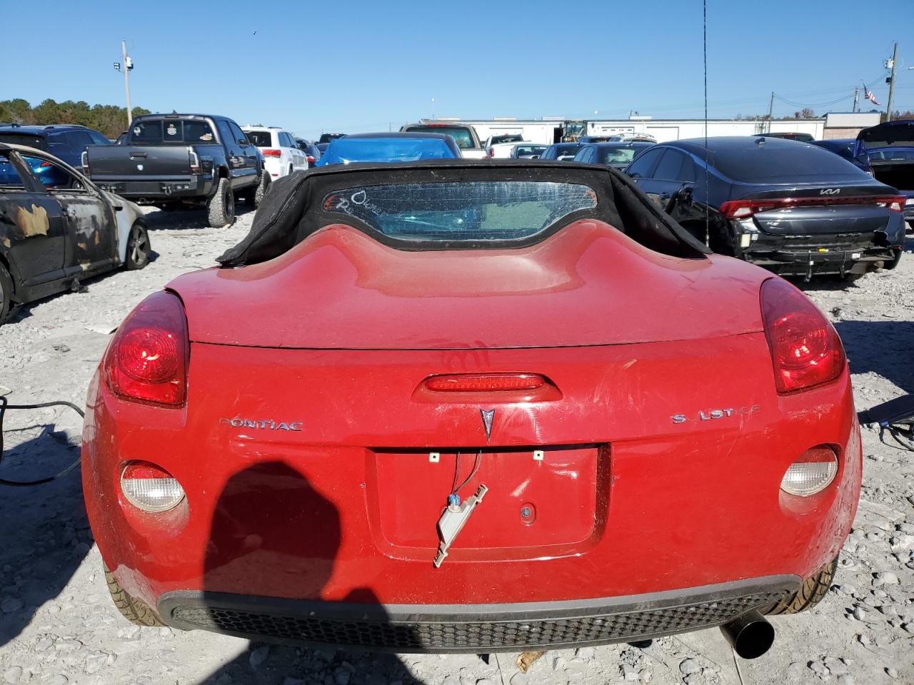 2007 Pontiac Solstice VIN: 1G2MB35B57Y105852 Lot: 83202174