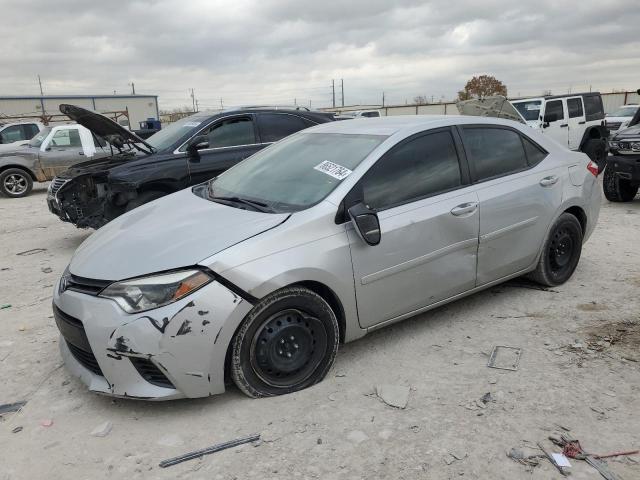  TOYOTA COROLLA 2016 Silver