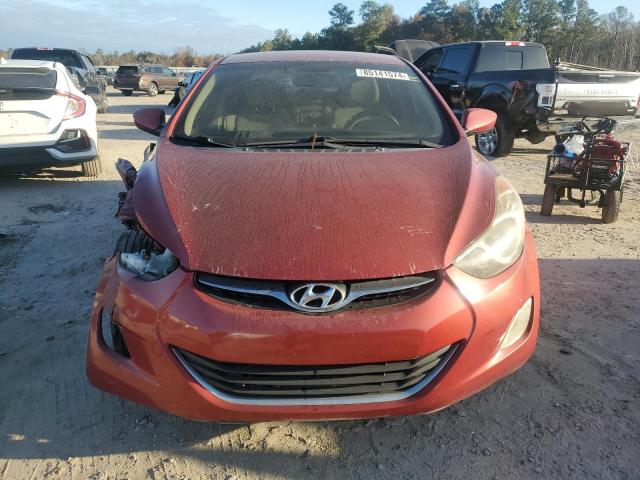 Sedans HYUNDAI ELANTRA 2012 Czerwony