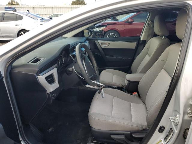  TOYOTA COROLLA 2015 Silver