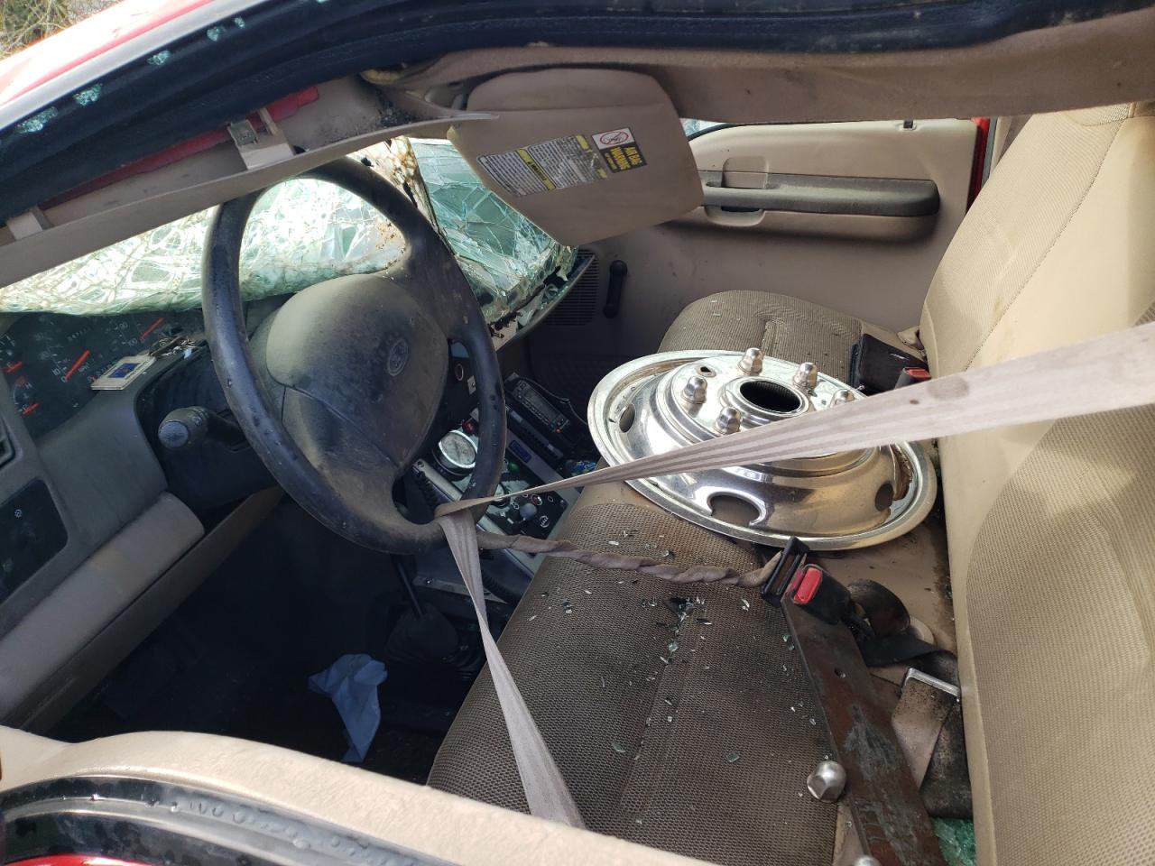 2001 Ford F550 Super Duty VIN: 1FDAW57F91EA04073 Lot: 84054954