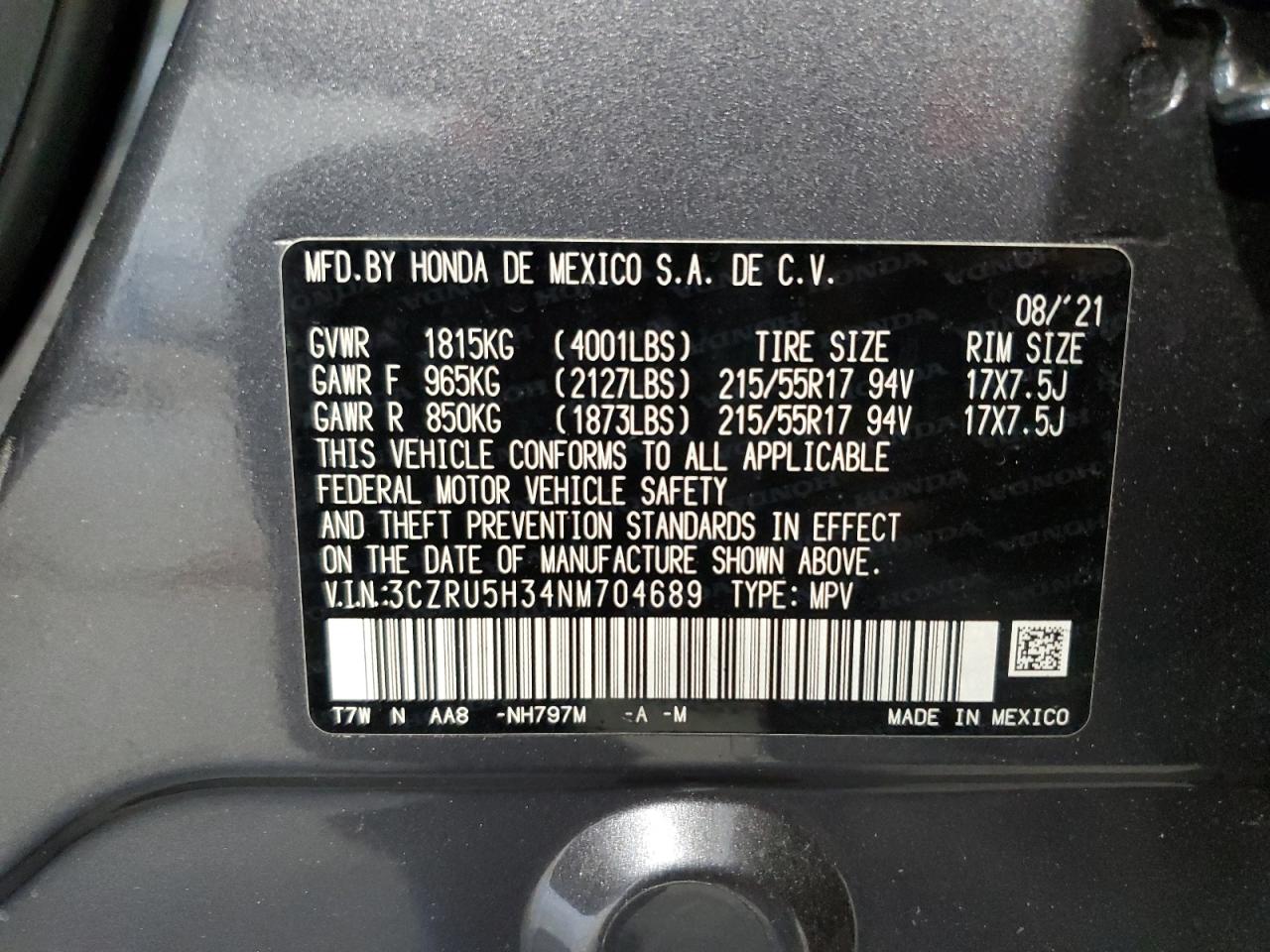 2022 Honda HR-V - Image 14