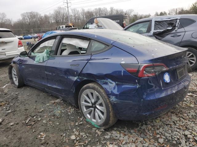  TESLA MODEL 3 2022 Granatowy