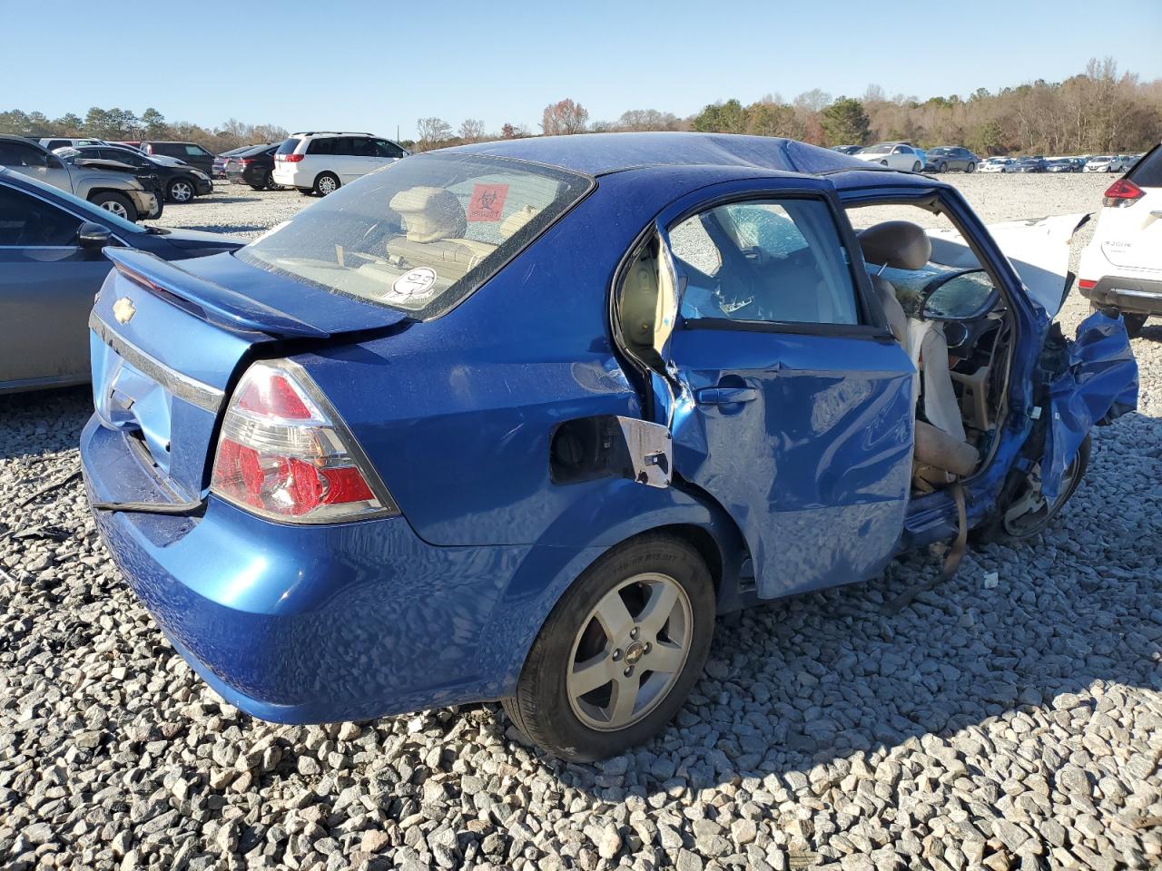 CHEVROLET AVEO 2007 VIN KL1TG56647B072813 photo 3