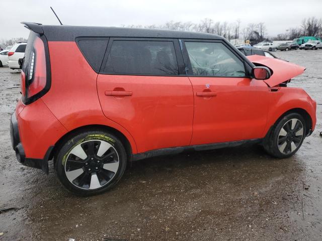  KIA SOUL 2016 Красный