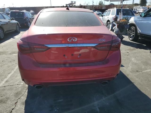  INFINITI Q50 2023 Burgundy