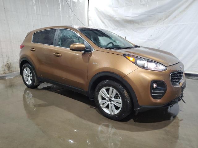  KIA SPORTAGE 2018 Золотой