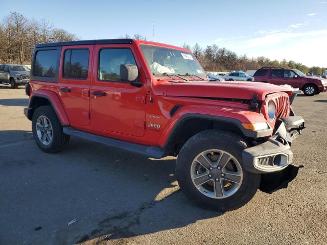  JEEP WRANGLER 2018 Czerwony