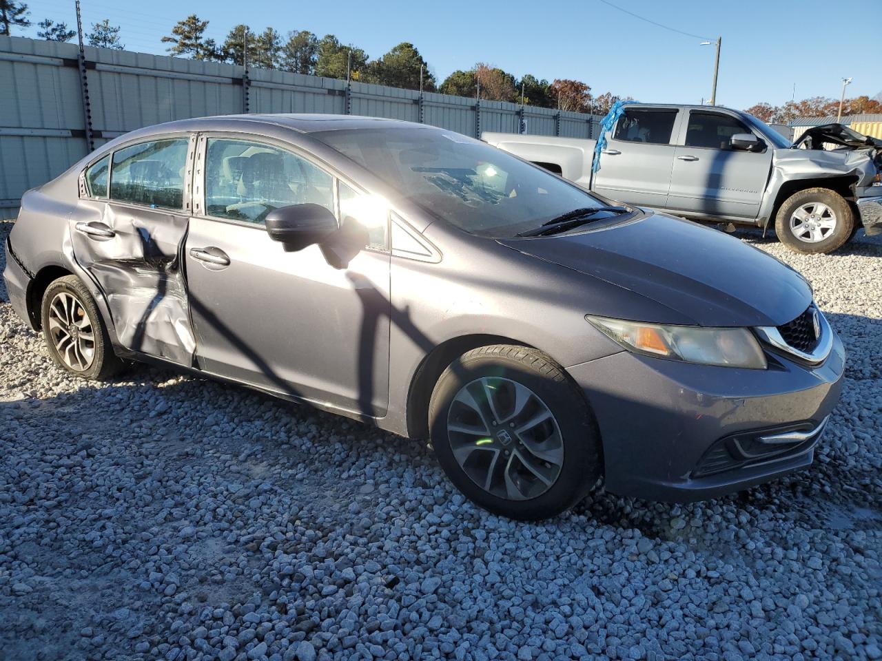 VIN 19XFB2F85FE067299 2015 HONDA CIVIC no.4