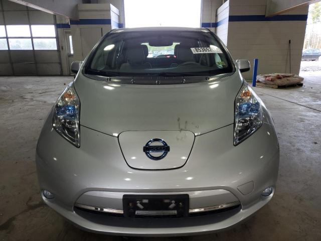 Hatchbacks NISSAN LEAF 2012 Srebrny