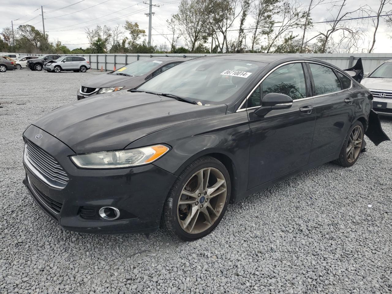 VIN 3FA6P0K91DR356454 2013 FORD FUSION no.1