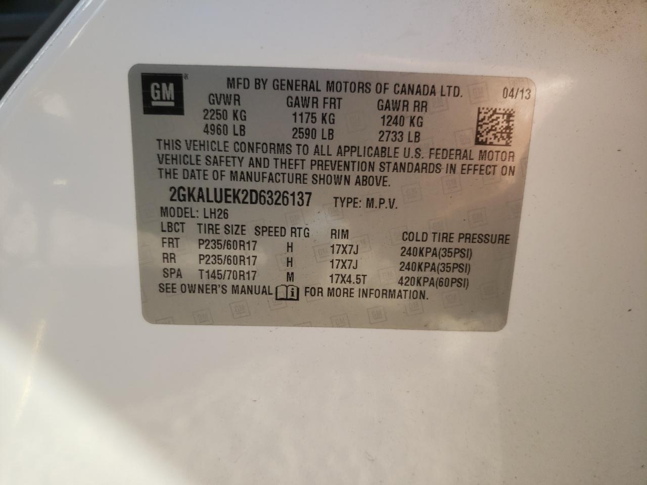 2013 GMC Terrain - Image 13