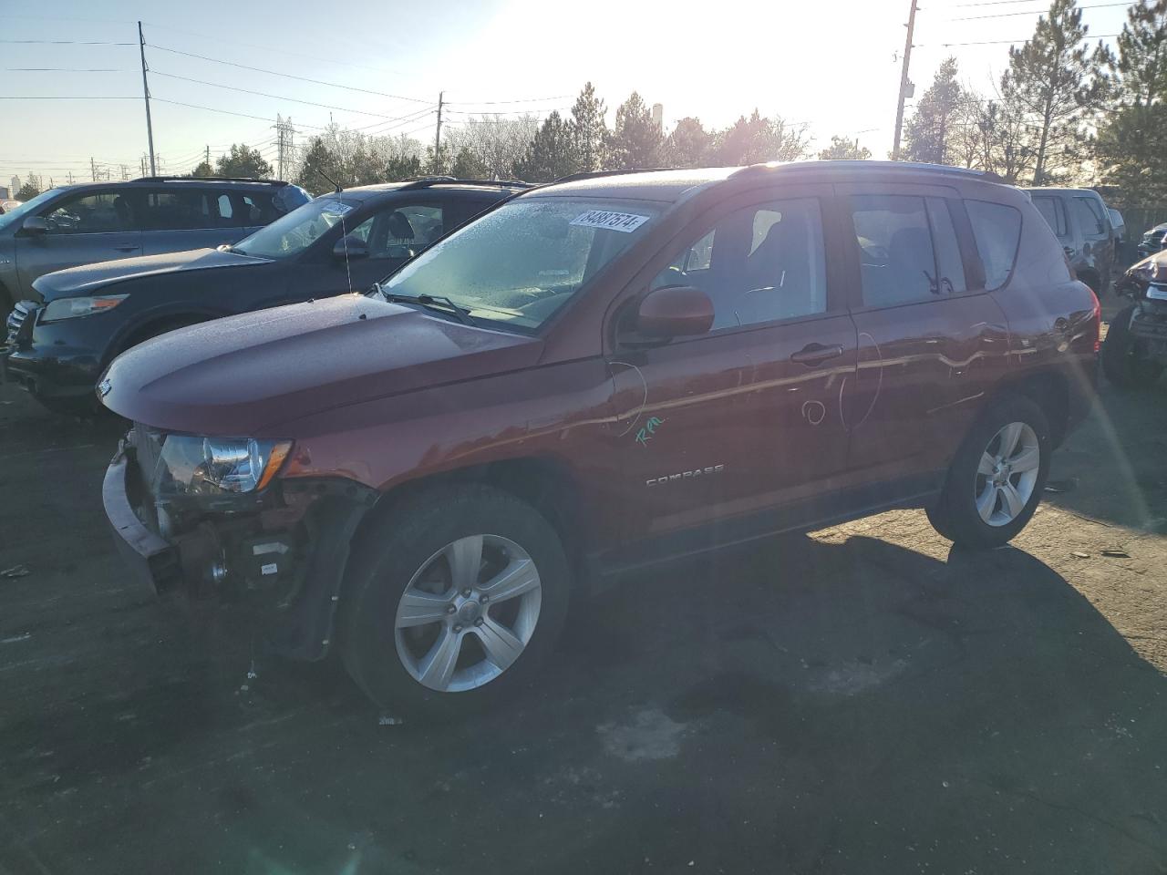 VIN 1C4NJDEB5GD598125 2016 JEEP COMPASS no.1